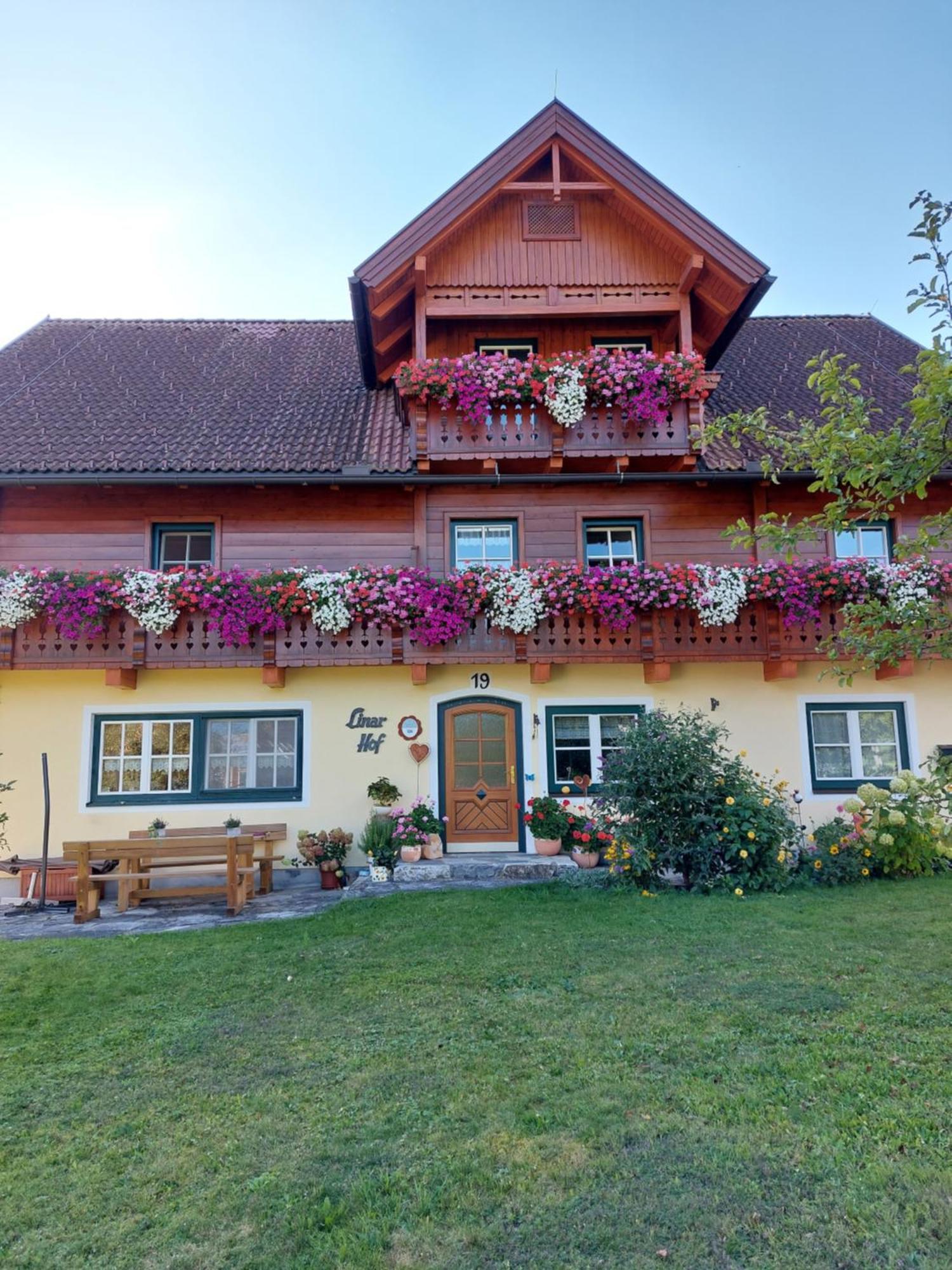 Linarhof Apartment Urlaub Am Bio Bauernhof Haus im Ennstal Exterior photo
